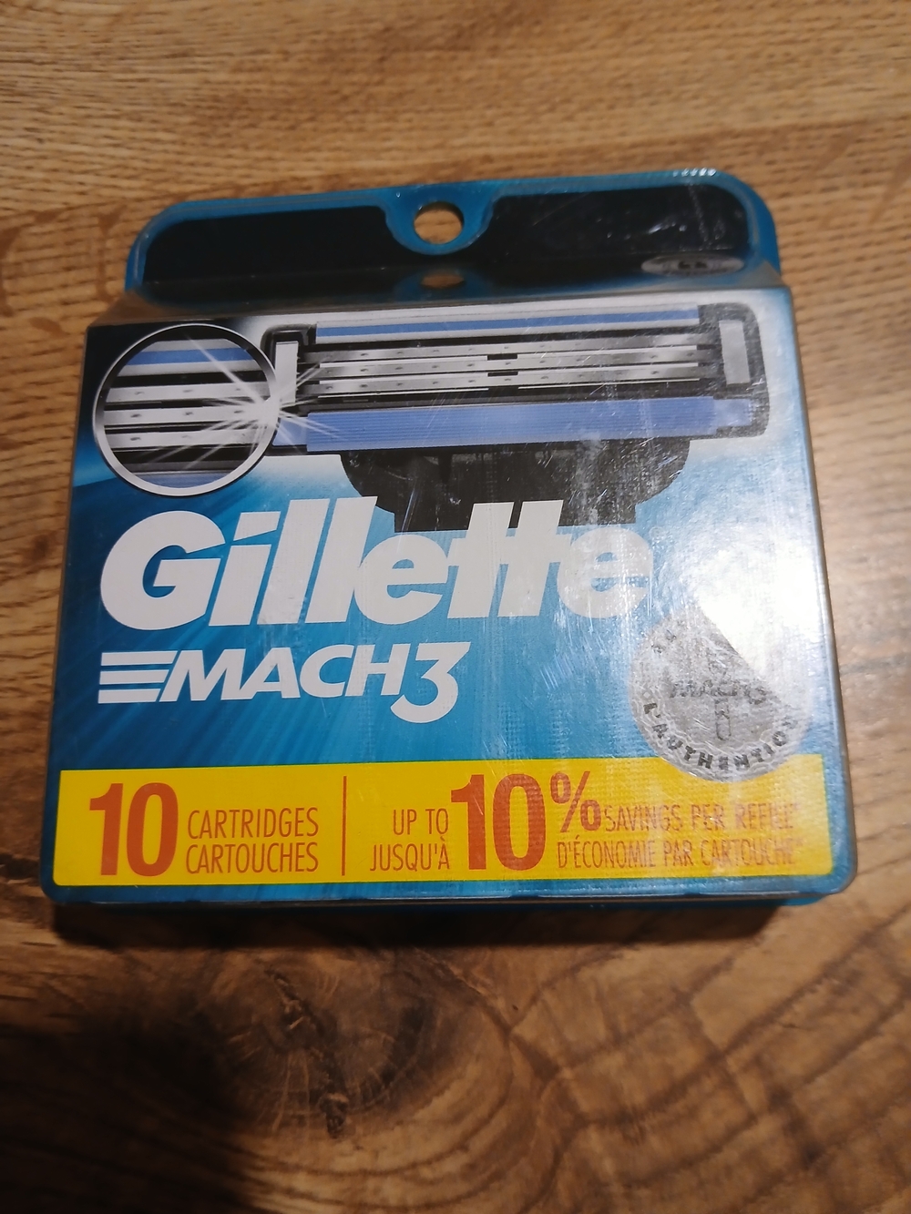 Gillette Mach3 Razor Blade Refills - Blue